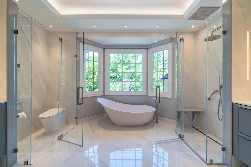 Upscale Bathroom Renovation by InviAir Architectural Air Diffusers - Photo 8
