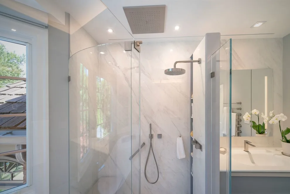 Upscale Bathroom Renovation by InviAir Architectural Air Diffusers - Photo 5