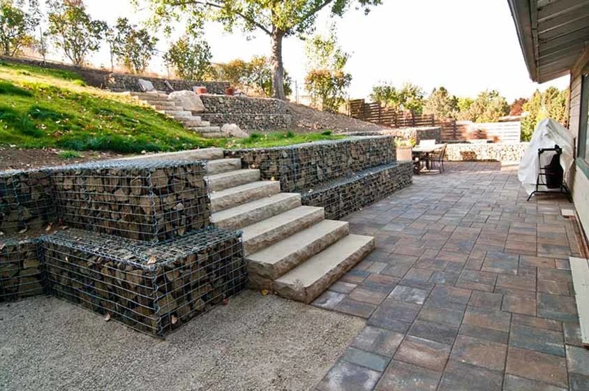 Gabion Backyard by Stack Rock Group - Landscape Architecture - Photo 3