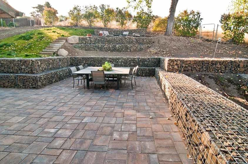 Gabion Backyard by Stack Rock Group - Landscape Architecture - Photo 2