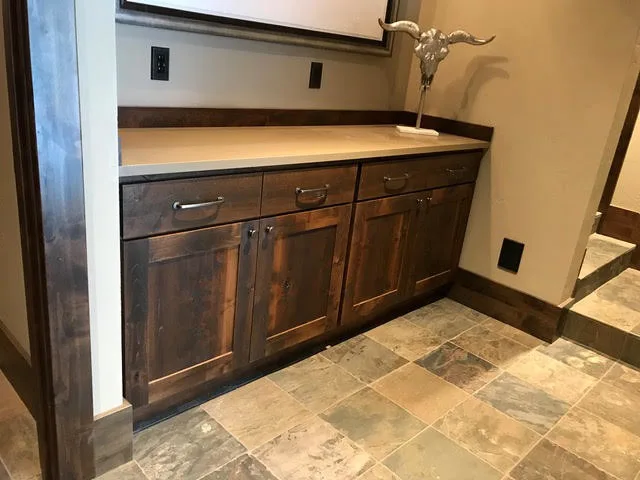 Shadowed Alder Cabinets for Mudroom and Laundry Room by Cedar Mountain Woodwrights - Photo 5