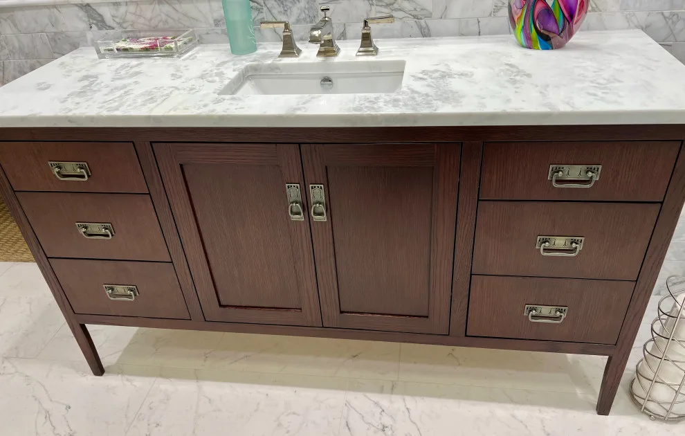 Eastborough Guest Bathroom by Erin Welner Interiors, LLC - Photo 4