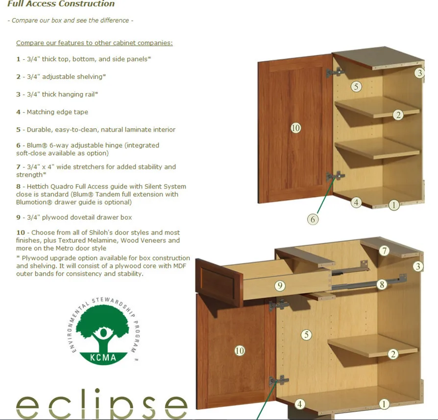 Shiloh Design Ideas: Eclipse by Mattix Cabinet Works Inc - Photo 14
