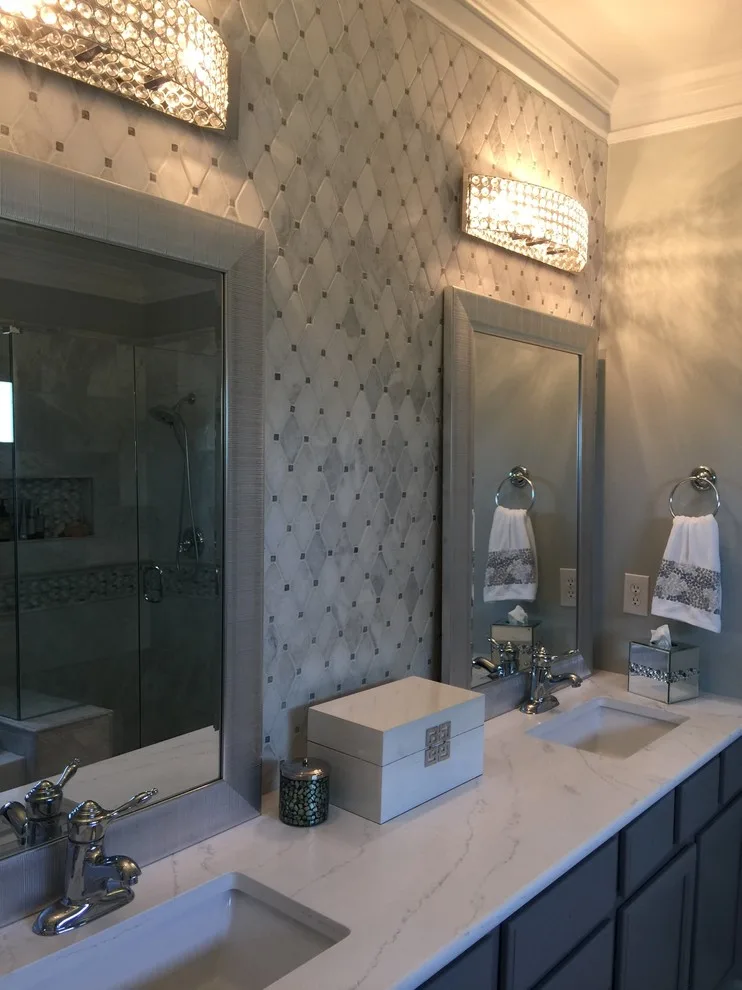 Lavender Luxe Bathroom by Third Generation Renovation - Photo 3