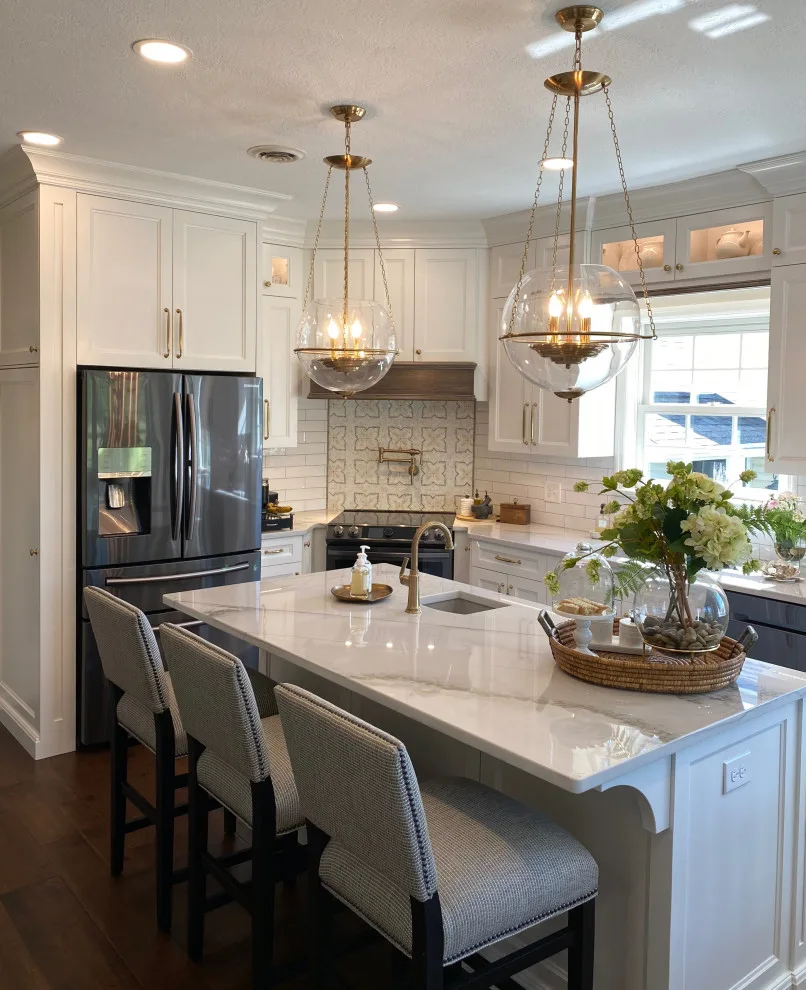 Sophisticated White Kitchen by Haute Designs - Photo 11