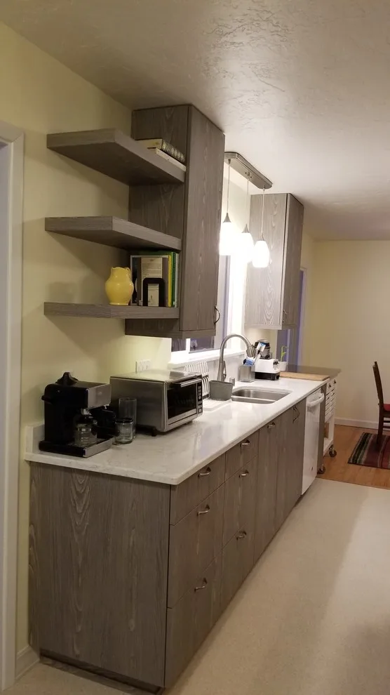 Sleek Contemporary Kitchen by Jamie Tamanaha With Florcraft Carpet One - Photo 4