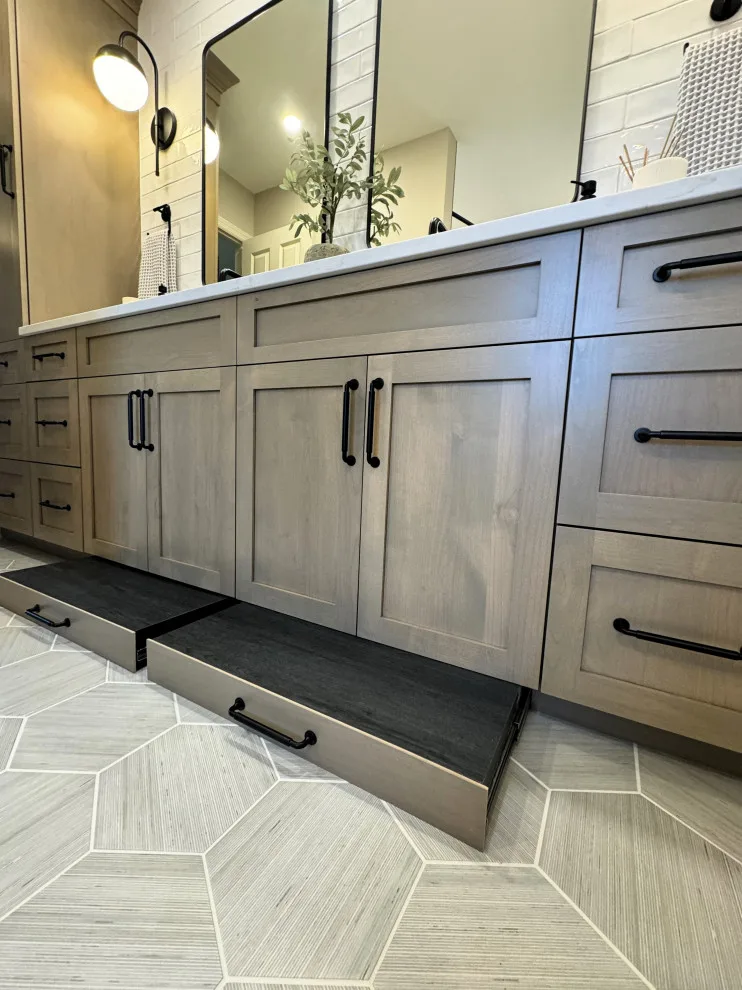 Chic Country Luxury Bathroom Makeover by Haute Designs - Photo 14