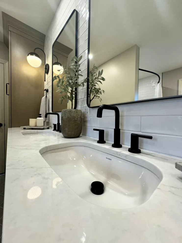 Chic Country Luxury Bathroom Makeover by Haute Designs - Photo 5
