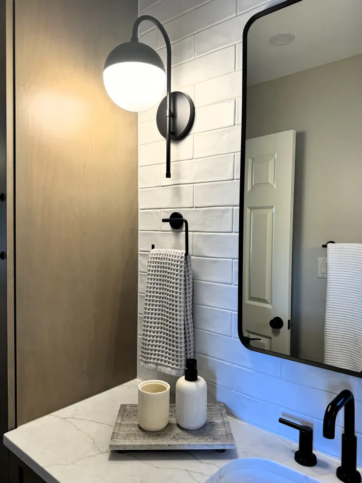 Chic Country Luxury Bathroom Makeover by Haute Designs - Photo 15
