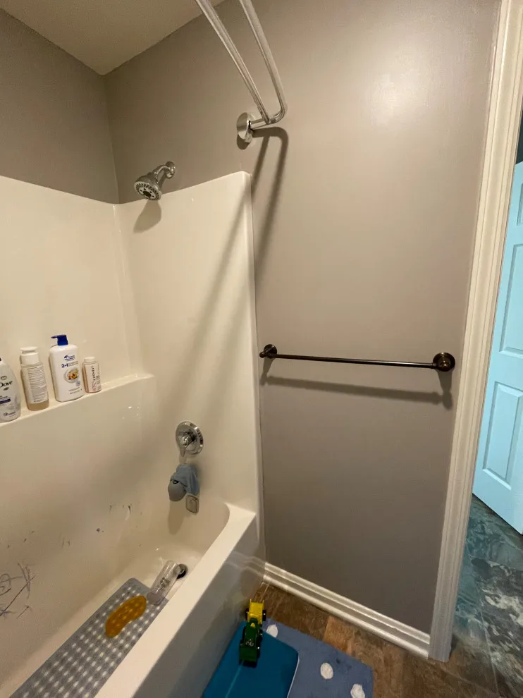 Chic Country Luxury Bathroom Makeover by Haute Designs - Photo 2