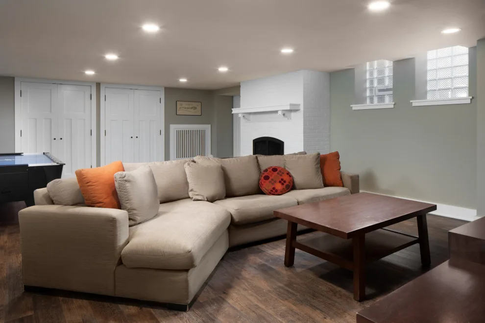 Grey Basement Project by Elmer by Story Hill Renovations LLC - Photo 11