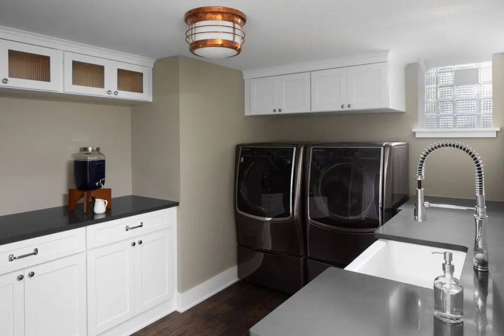 Grey Basement Project by Elmer by Story Hill Renovations LLC - Photo 4