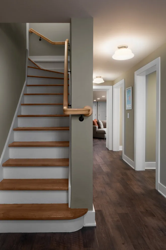 Grey Basement Project by Elmer by Story Hill Renovations LLC - Photo 5