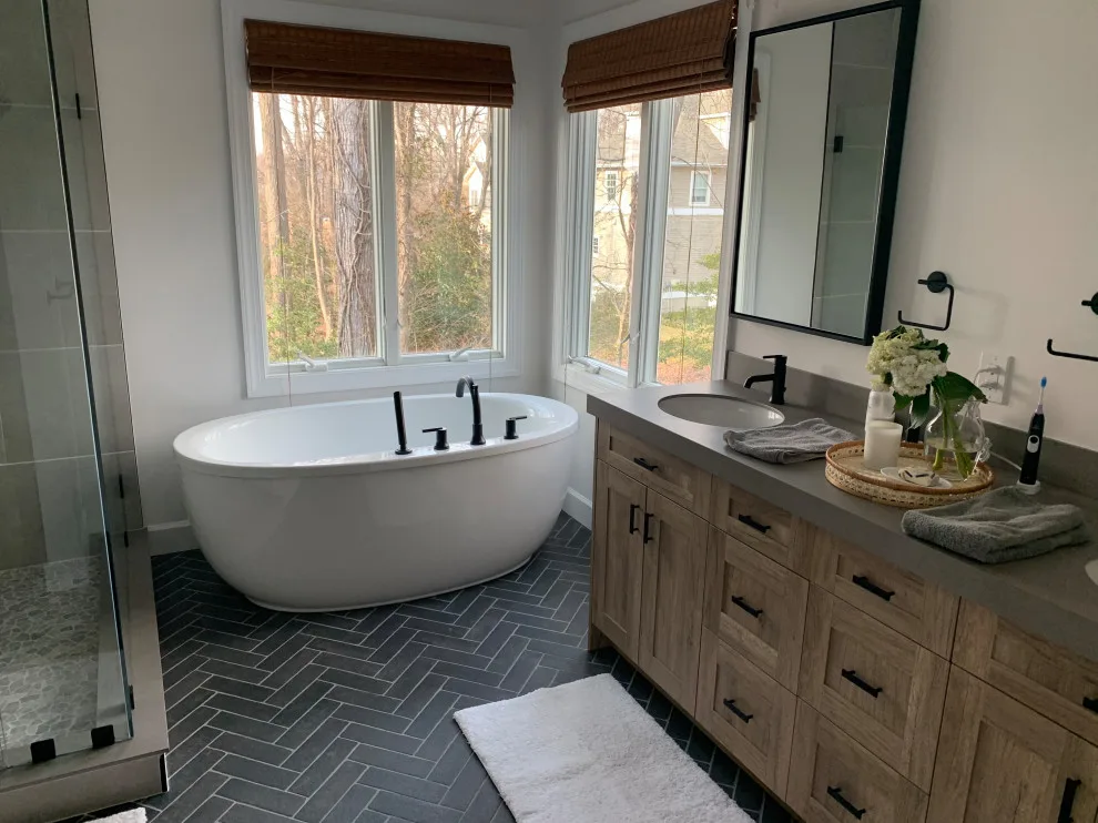 Hirsch Master Bathroom Renovation at Emory Construction by Interior Image By Breezy - Photo 6