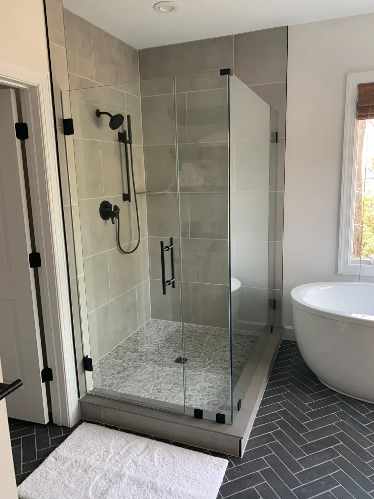 Hirsch Master Bathroom Renovation at Emory Construction by Interior Image By Breezy - Photo 9
