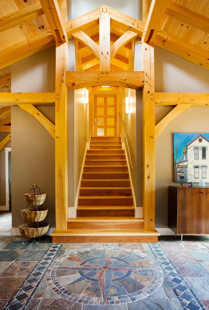Sustainable Living for Empty Nesters in New England Timber Frames by Designs For Living By Wendy, LLC - Photo 4