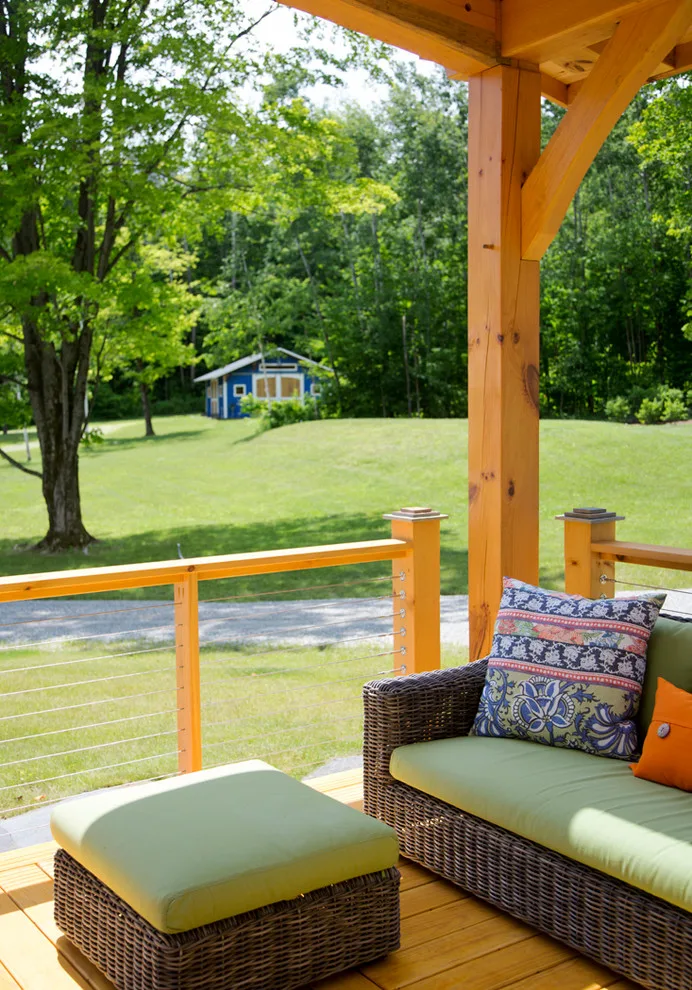 Sustainable Living for Empty Nesters in New England Timber Frames by Designs For Living By Wendy, LLC - Photo 3