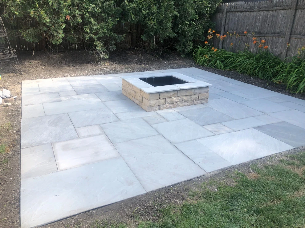 Custom Backyard Fire Pit in Wilmette by Sylvia's Landscaping Company, LLC - Photo 2