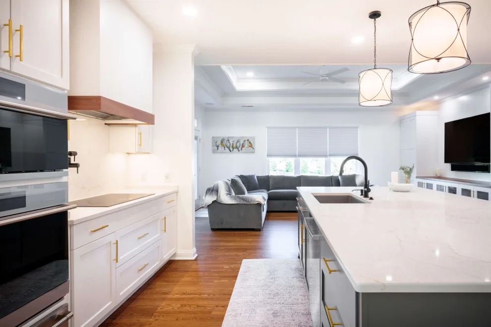 Franklin White-Grey Kitchen Extension by Spring Hill Design And Woodcraft - Photo 3