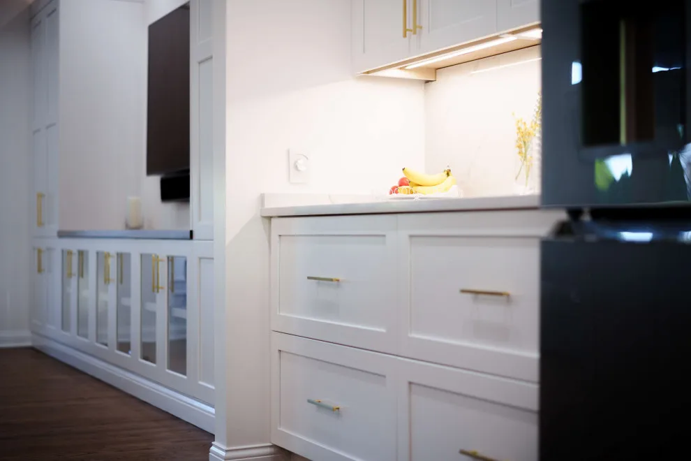 Franklin White-Grey Kitchen Extension by Spring Hill Design And Woodcraft - Photo 26