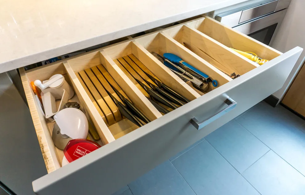 Galley kitchen design by Alpine Lumber Steamboat - Photo 3