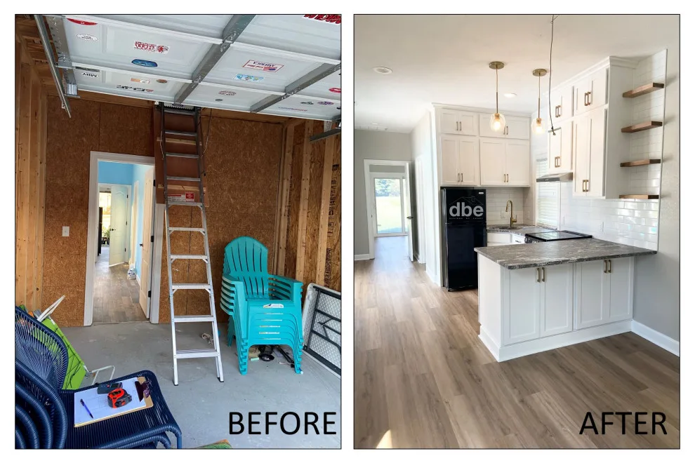 Garage Conversion to Guest House by Designs By Ebony, LLC - Photo 5