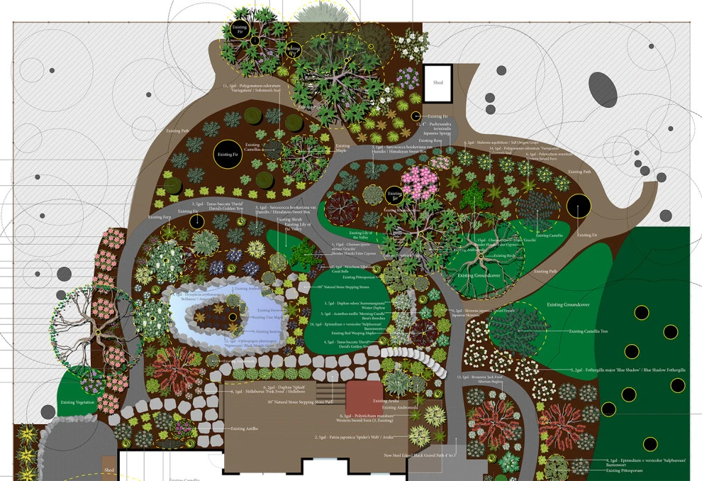 Landscape Design Drawings by The White Pear LLC, Design & Build - Photo 8