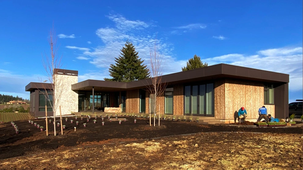 Winter Install In The Wine Country by The White Pear LLC, Design & Build - Photo 3
