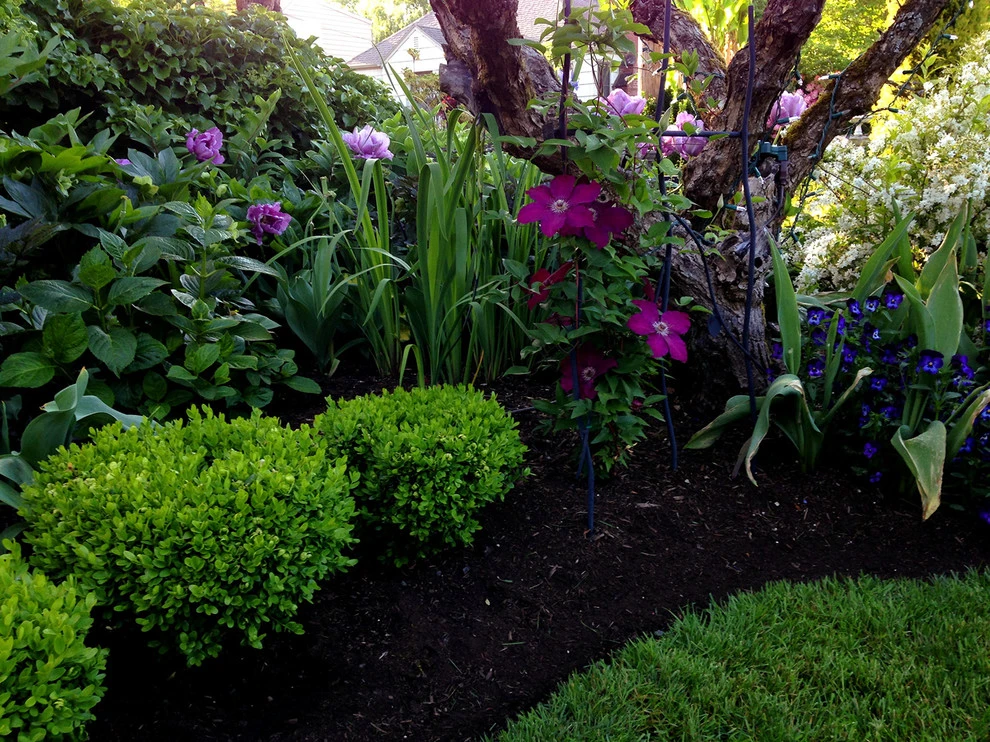 Portland, Oregon Cottage Style Garden Design by The White Pear LLC, Design & Build - Photo 6