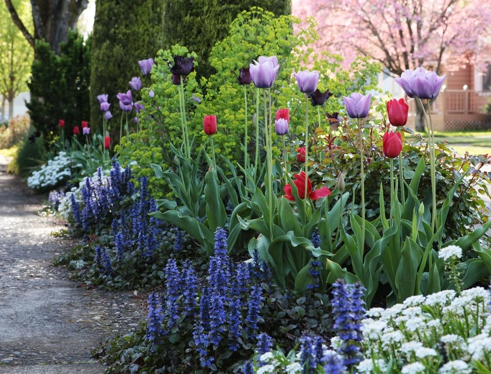 Portland, Oregon Cottage Style Garden Design by The White Pear LLC, Design & Build - Photo 10