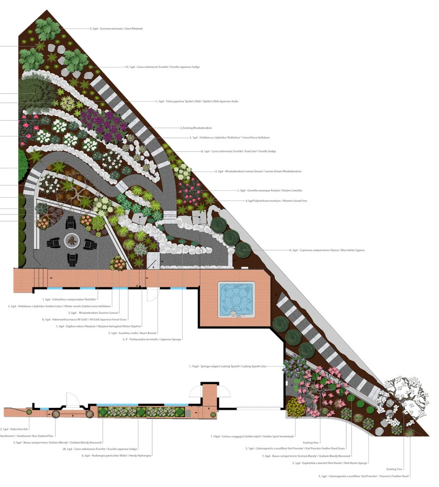 Landscape Design Drawings by The White Pear LLC, Design & Build - Photo 4
