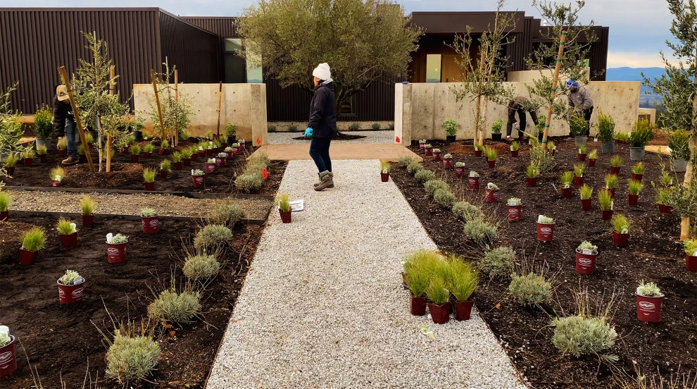 Winter Install In The Wine Country by The White Pear LLC, Design & Build - Photo 8