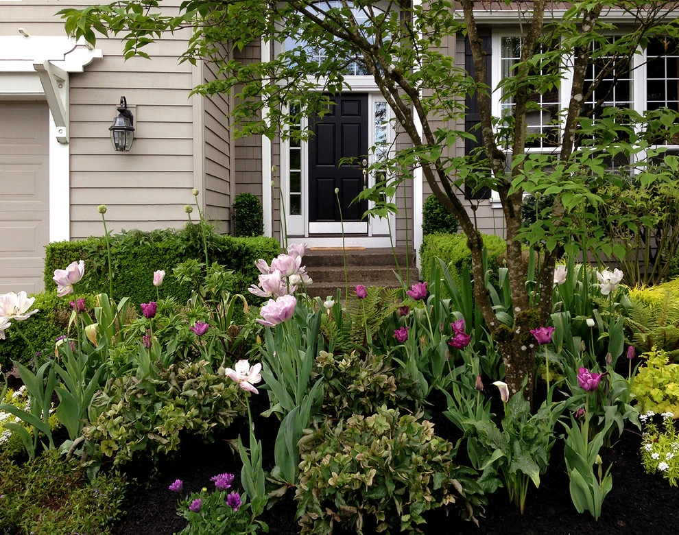 Lake Oswego, Oregon Cottage Style Garden by The White Pear LLC, Design & Build - Photo 6