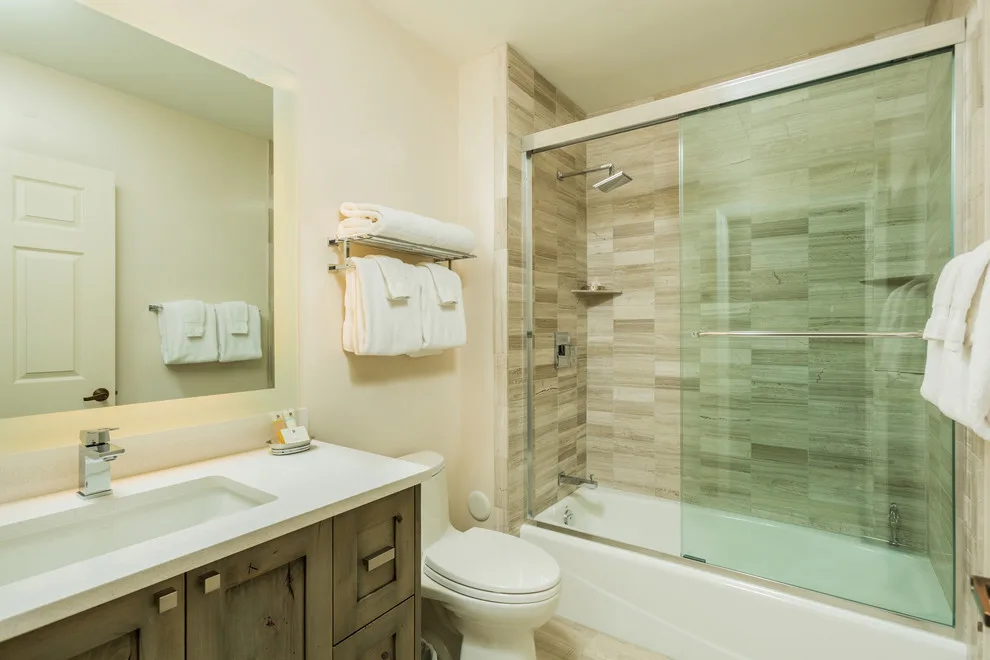 Mountain Townhome Bathrooms, Northwest Colorado by Alpine Lumber Steamboat - Photo 2