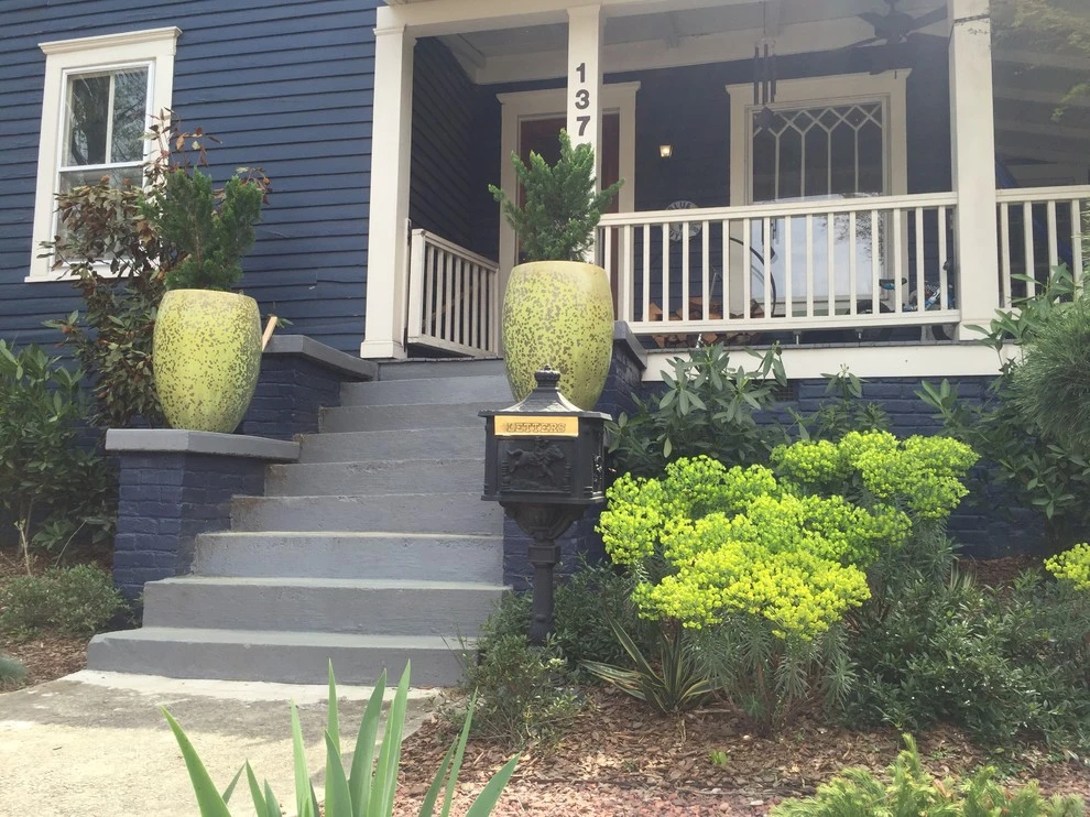 Fun Bungalow in Atlanta, GA by Tilting Windmill Landscape Design - Photo 2