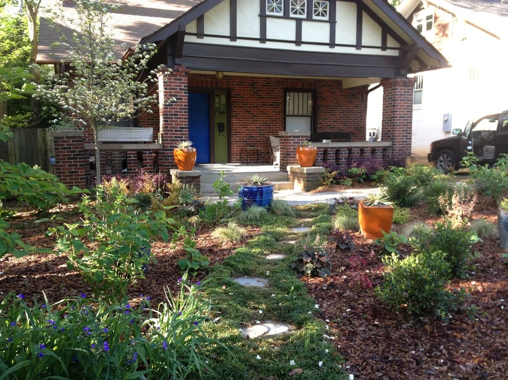 Colorful Garden in Atlanta, GA by Tilting Windmill Landscape Design - Photo 2