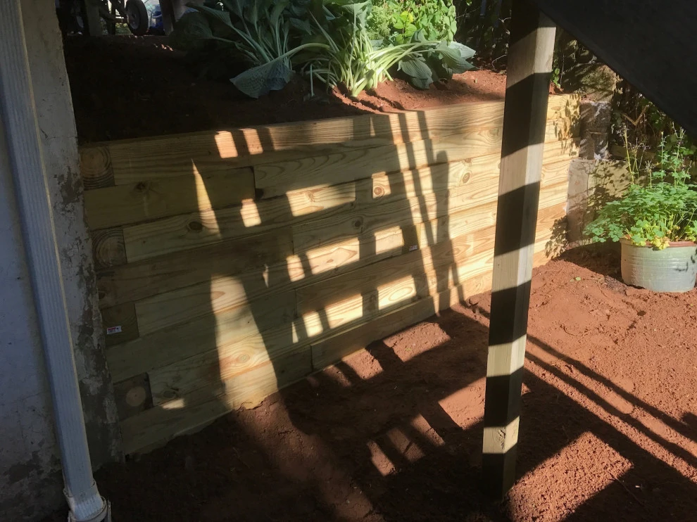 Failed cinder block replacement by TJB-INC Landscape & Drainage Contractor - Photo 6