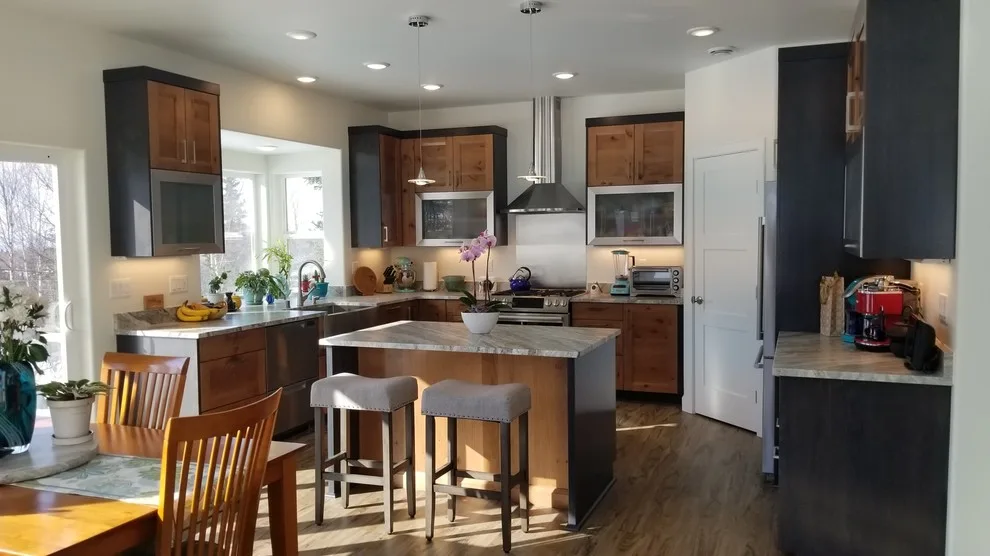 Modern Home on the Hillside Mountain by Jamie Tamanaha With Florcraft Carpet One - Photo 5