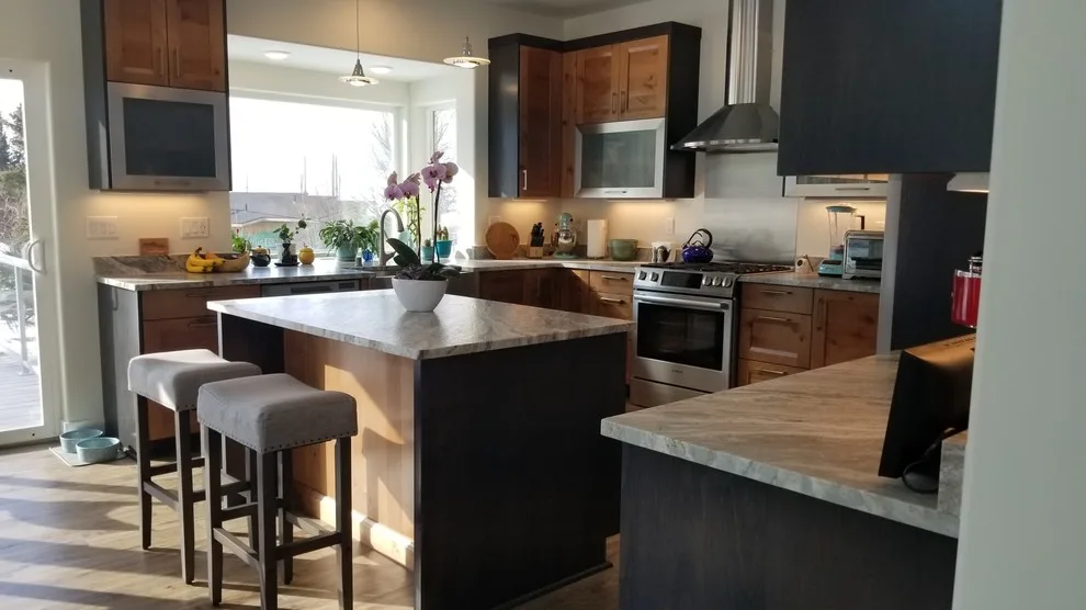 Modern Home on the Hillside Mountain by Jamie Tamanaha With Florcraft Carpet One - Photo 11