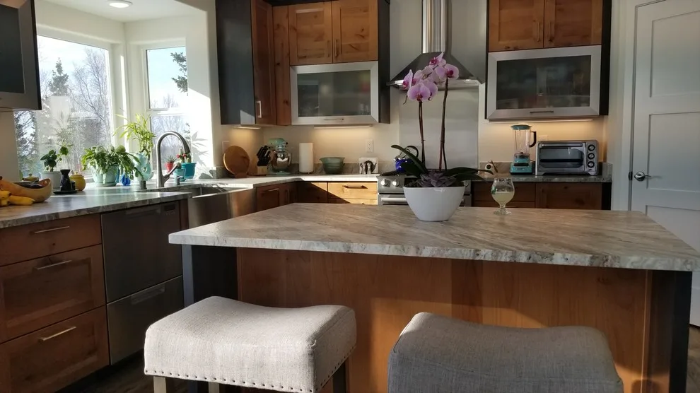 Modern Home on the Hillside Mountain by Jamie Tamanaha With Florcraft Carpet One - Photo 67