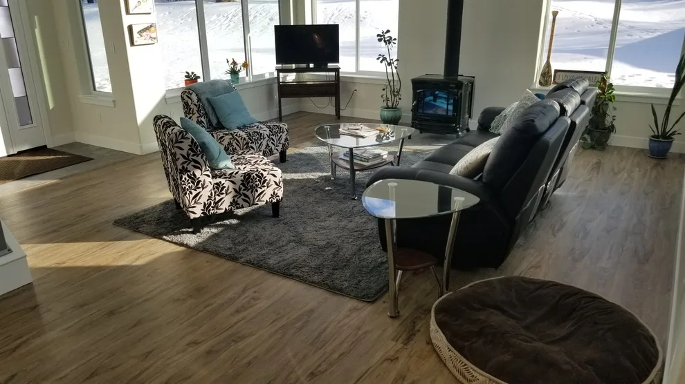 Modern Home on the Hillside Mountain by Jamie Tamanaha With Florcraft Carpet One - Photo 62