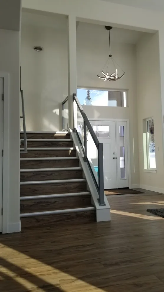 Modern Home on the Hillside Mountain by Jamie Tamanaha With Florcraft Carpet One - Photo 16