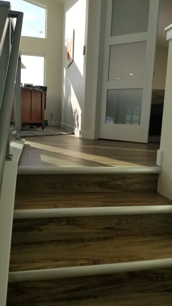 Modern Home on the Hillside Mountain by Jamie Tamanaha With Florcraft Carpet One - Photo 12