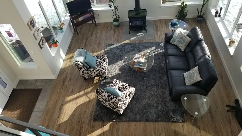 Modern Home on the Hillside Mountain by Jamie Tamanaha With Florcraft Carpet One - Photo 58