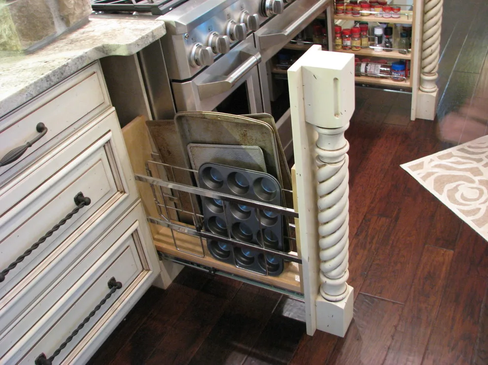 Vintage White Kitchen by Finishing Touch Custom Woodworks, Inc. - Photo 2