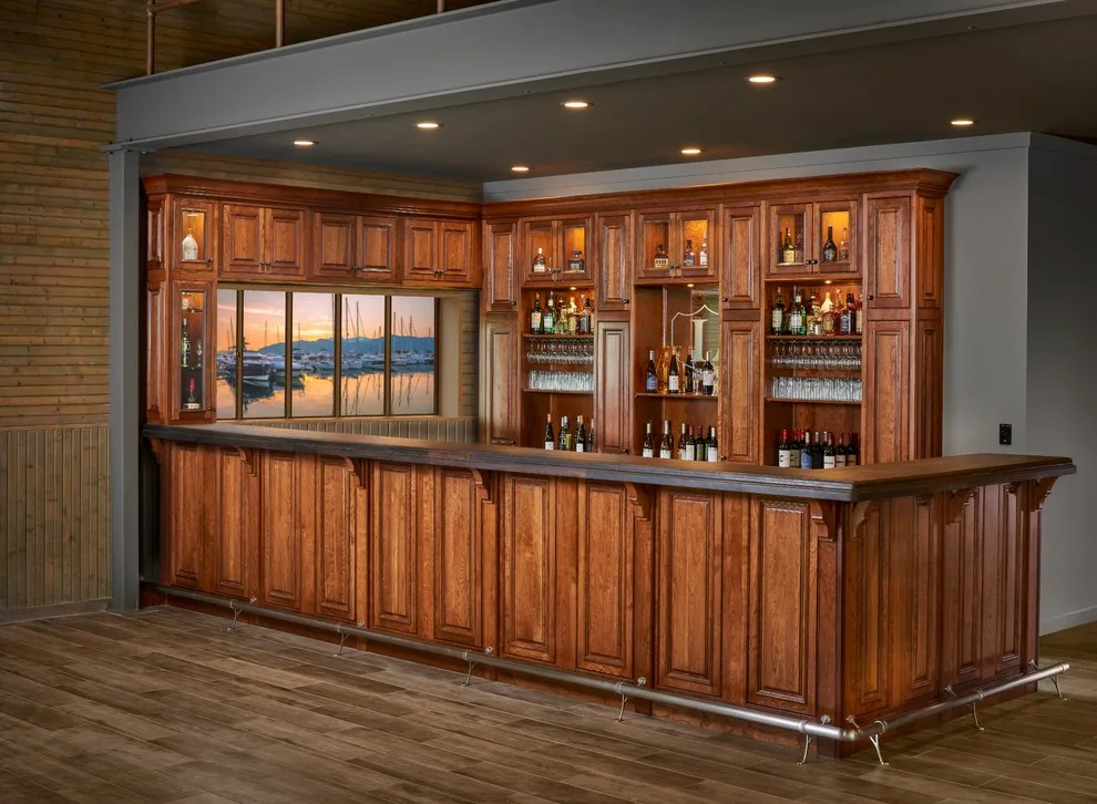 Home Bar and Custom Built-Ins by Räke Cabinet & Countertop Solutions - Photo 2