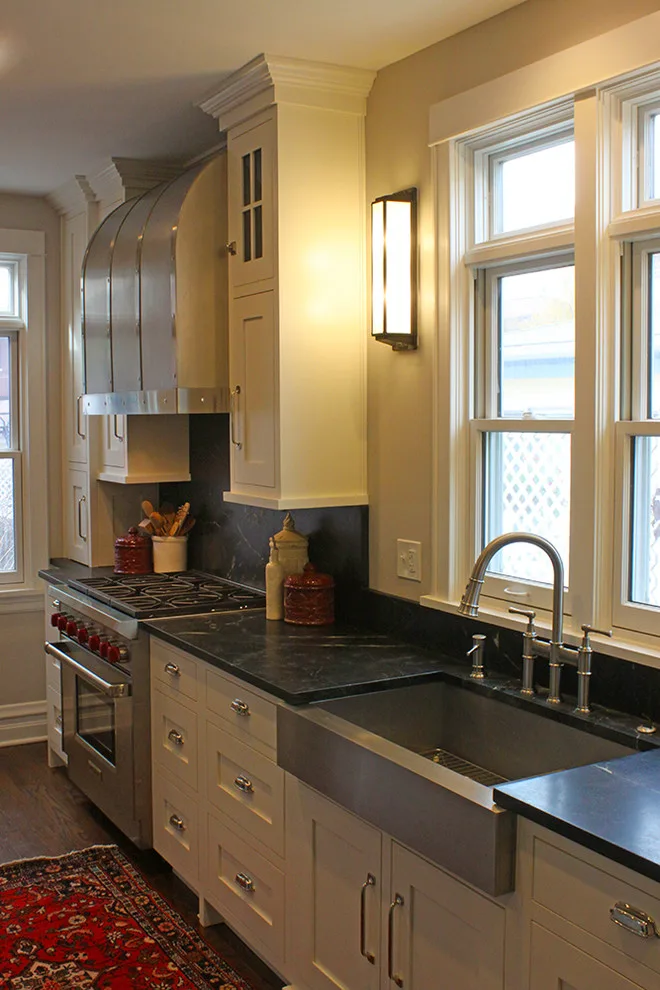 Oak Park Rustic Farmhouse Kitchen by Denise Hauser Design Co. - Photo 7