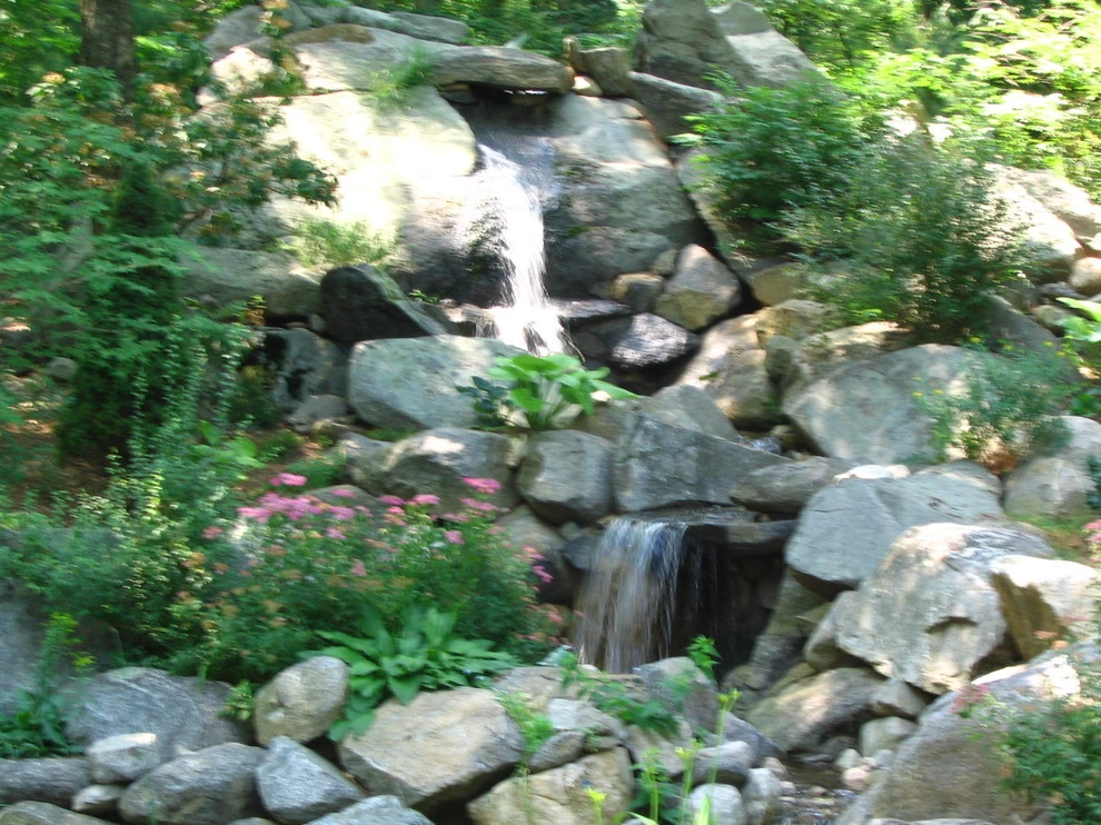 Wisecup: Huge Water Feature - Westport by TJB-INC Landscape & Drainage Contractor - Photo 20