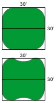 Sample drawings of putting green layouts by TJB-INC Landscape & Drainage Contractor - Photo 4
