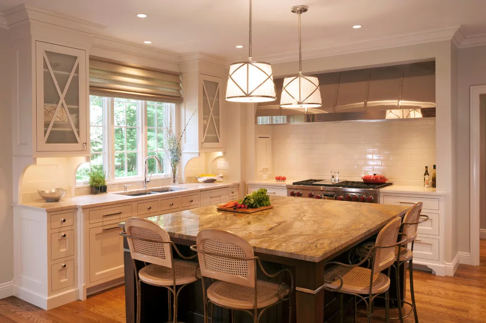 Kitchen Inspired by Beaux Arts by Evalia Design, LLC. - Photo 8